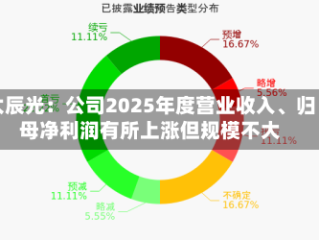 太辰光：公司2025年度营业收入、归母净利润有所上涨但规模不大