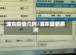 浦东疫情几例/浦东最新病例