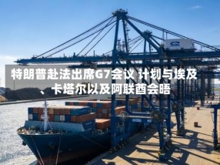 特朗普赴法出席G7会议 计划与埃及、卡塔尔以及阿联酋会晤