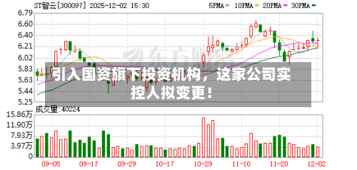 引入国资旗下投资机构，这家公司实控人拟变更！-第2张图片