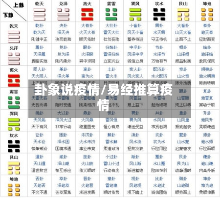 卦象说疫情/易经推算疫情-第2张图片