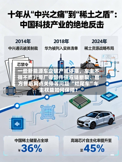 一些新能源车企破产或停摆	，车主不得不面对原厂零部件供应链断裂、官方售后网点关停等问题 “烂尾车”车主权益如何保障？-第3张图片