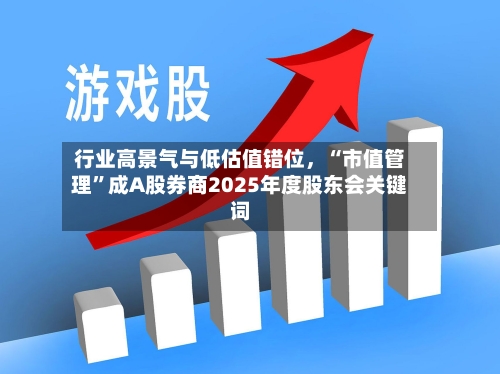 行业高景气与低估值错位，“市值管理”成A股券商2025年度股东会关键词-第2张图片