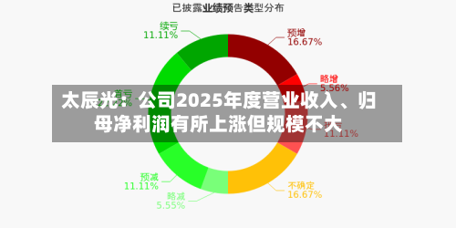 太辰光：公司2025年度营业收入、归母净利润有所上涨但规模不大-第1张图片